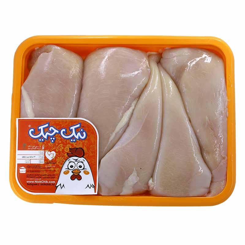 سینه مرغ بدون پوست بدون استخوان شینسل نیک چیک