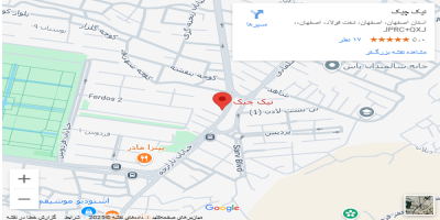 آدرس فروشگاه نیک چیک در نقشه گوگل